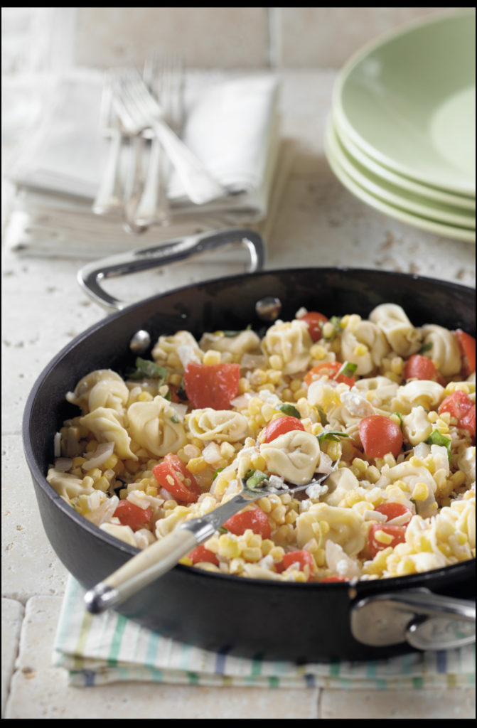 Corn and Tortellini Toss Image
