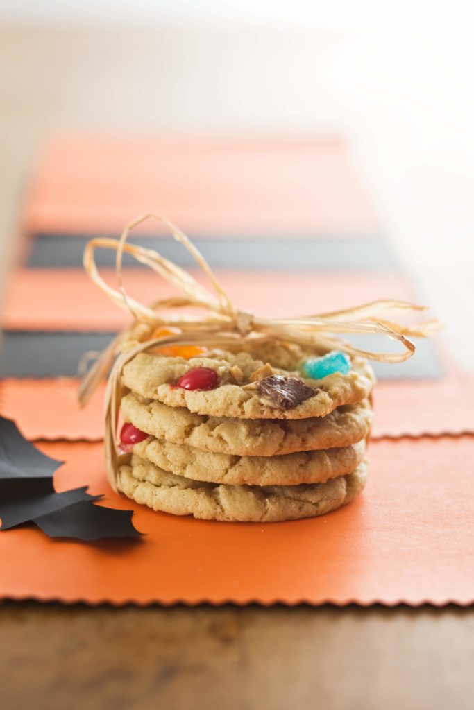 Halloween Candy Cookies