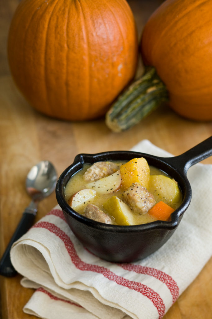 Pumpkin, Pork and Apple Cider Stew Image