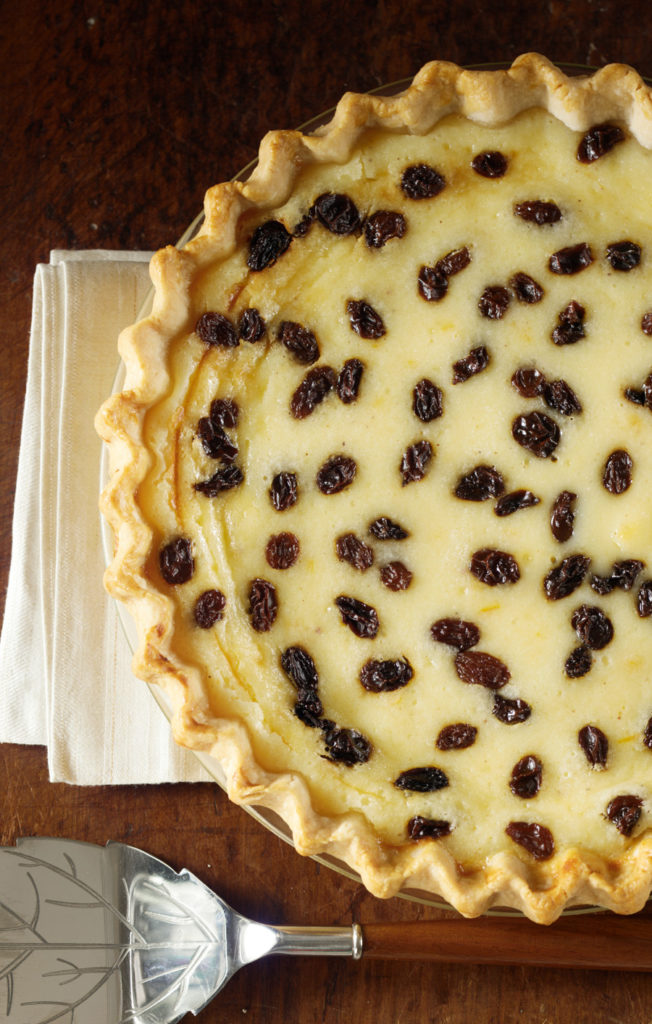 Sour Cream Raisin Pie Image