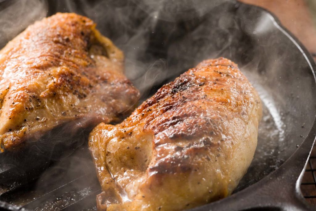 Crispy Iron Skillet Chicken Image