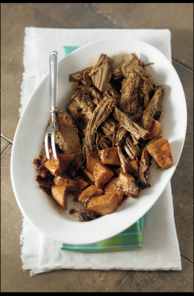 Chipotle Brisket with Sweet Potatoes Image