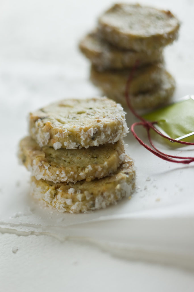 Savory Basil Slice-and-Bakes Image
