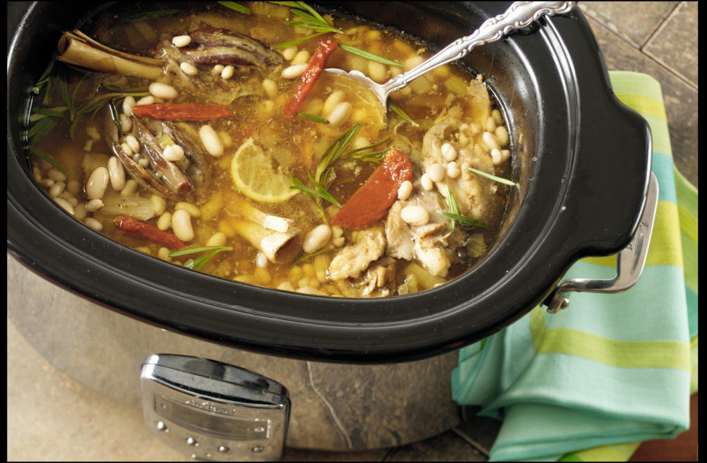 Lamb Shanks with Sun-Dried Tomatoes and White Beans