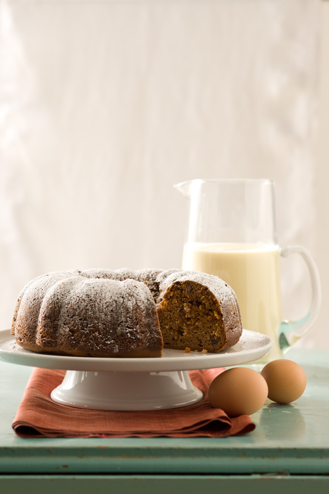 Eggnog Spice Bundt Cake