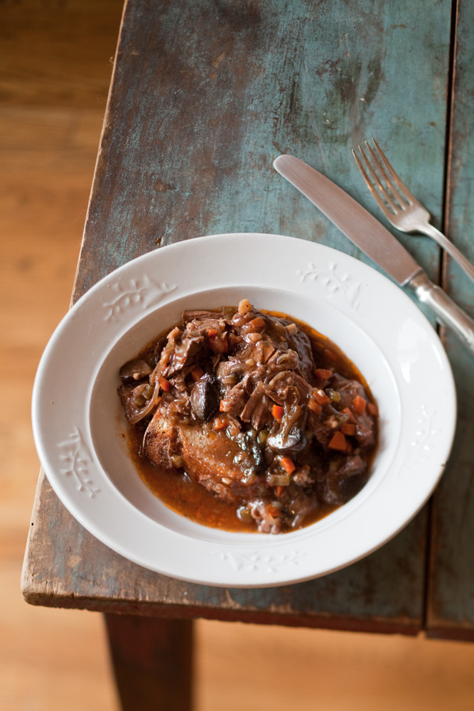 Classic Pot Roast with Mushrooms Image