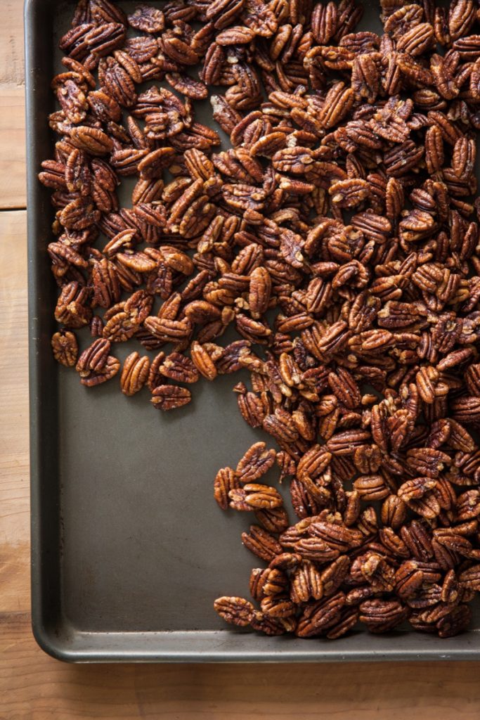 Mirin Glazed Pecans Image