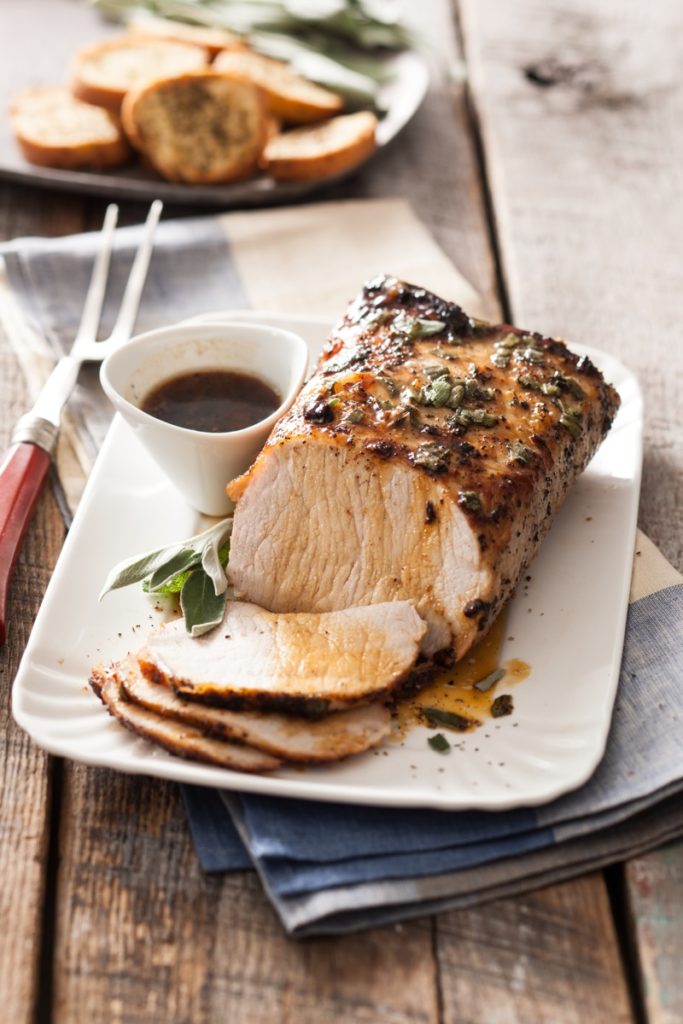 Roast Pork with Honey and Sage