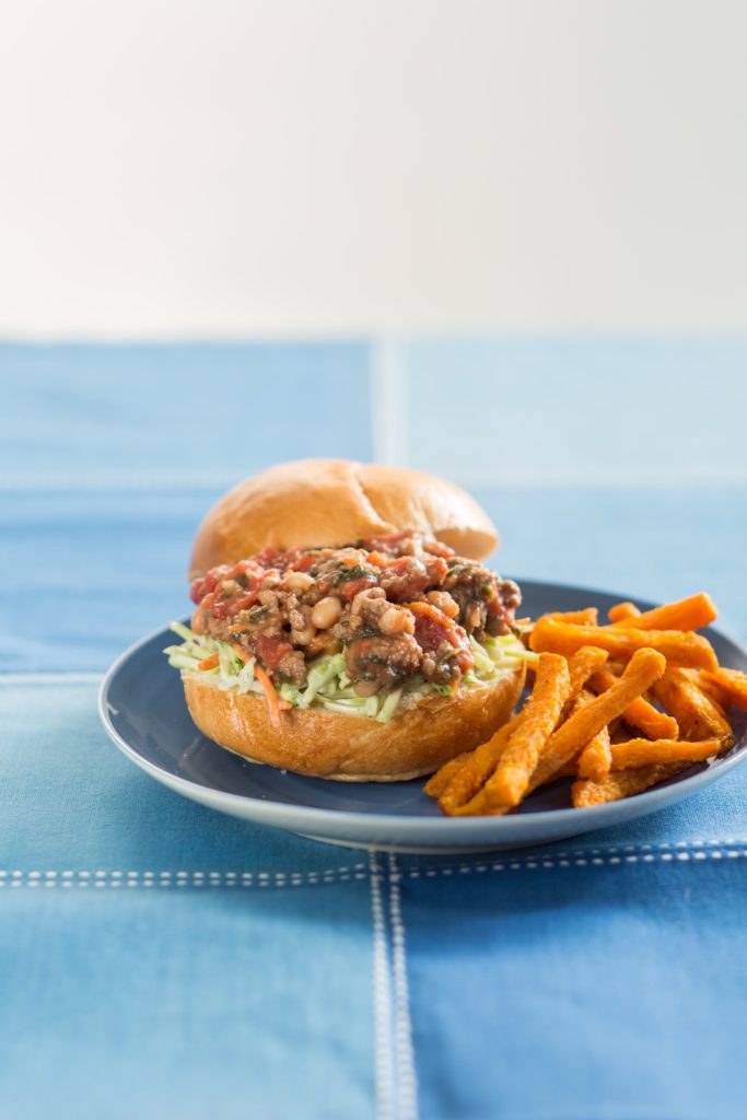 Turkey and Spinach Sloppy Joes