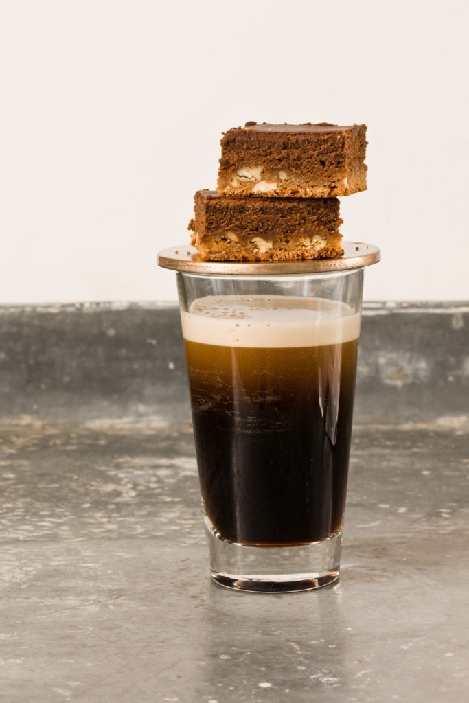 Black and Tan Brownies Image