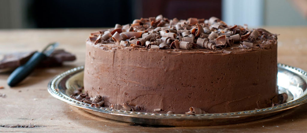 Cappuccino Chocolate Layer Cake with Mocha Frosting Image
