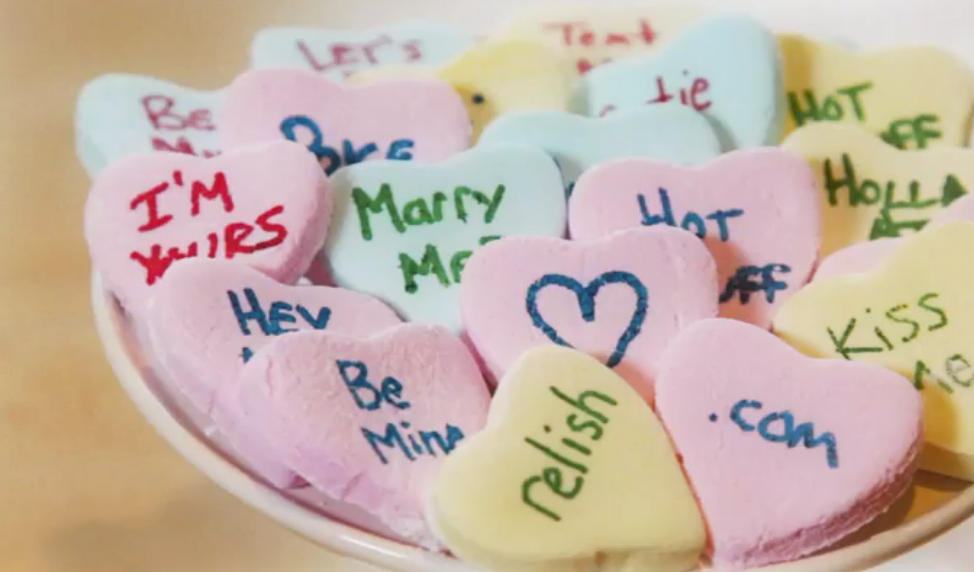 Homemade Valentine’s Conversation Hearts