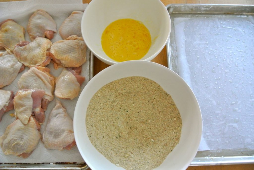 Italian Baked Chicken Thighs Image