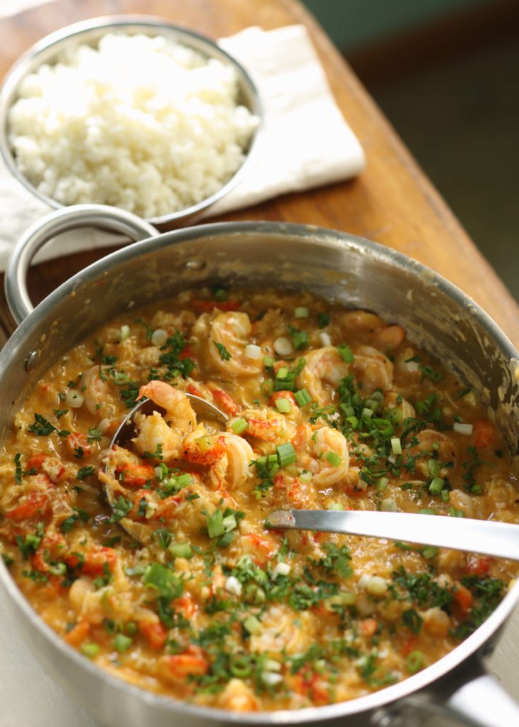 Crawfish, Shrimp and Lump Crabmeat Etouffee Image