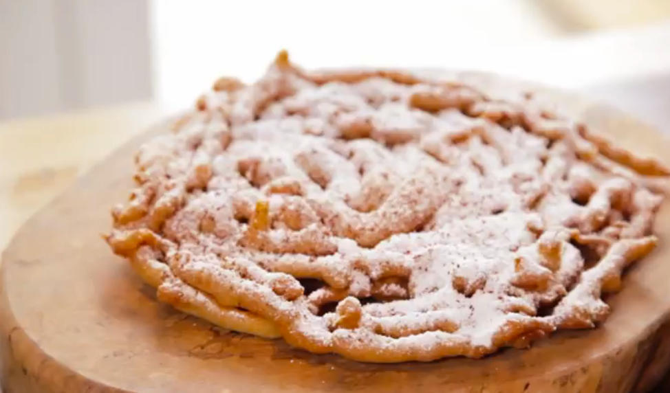 Homemade State Fair Funnel Cakes