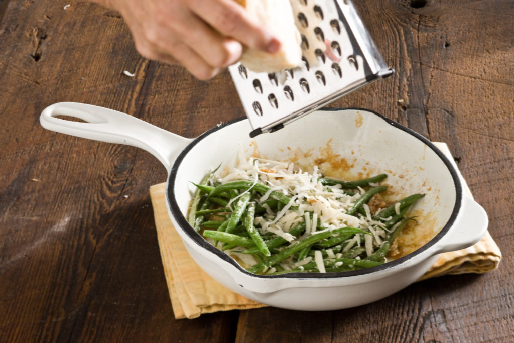 Green Beans with Parmigiano Reggiano