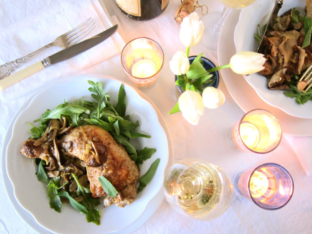 Braised Chicken with Mushrooms Image