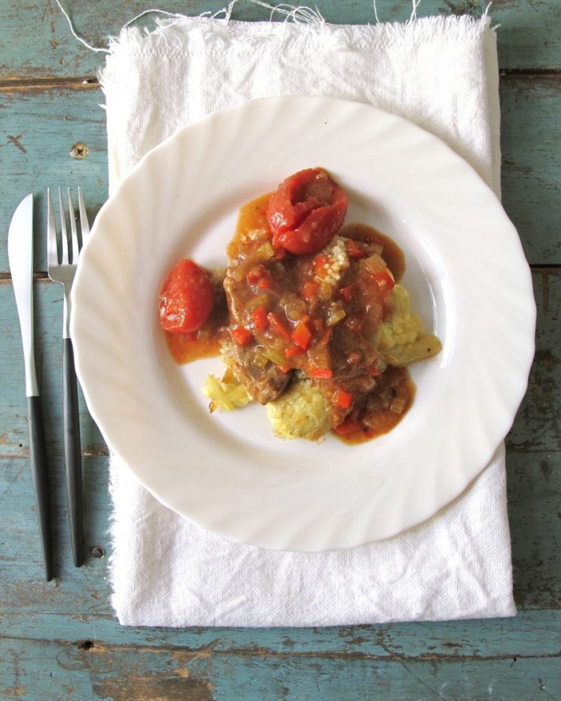 Toasted Garlic Grits