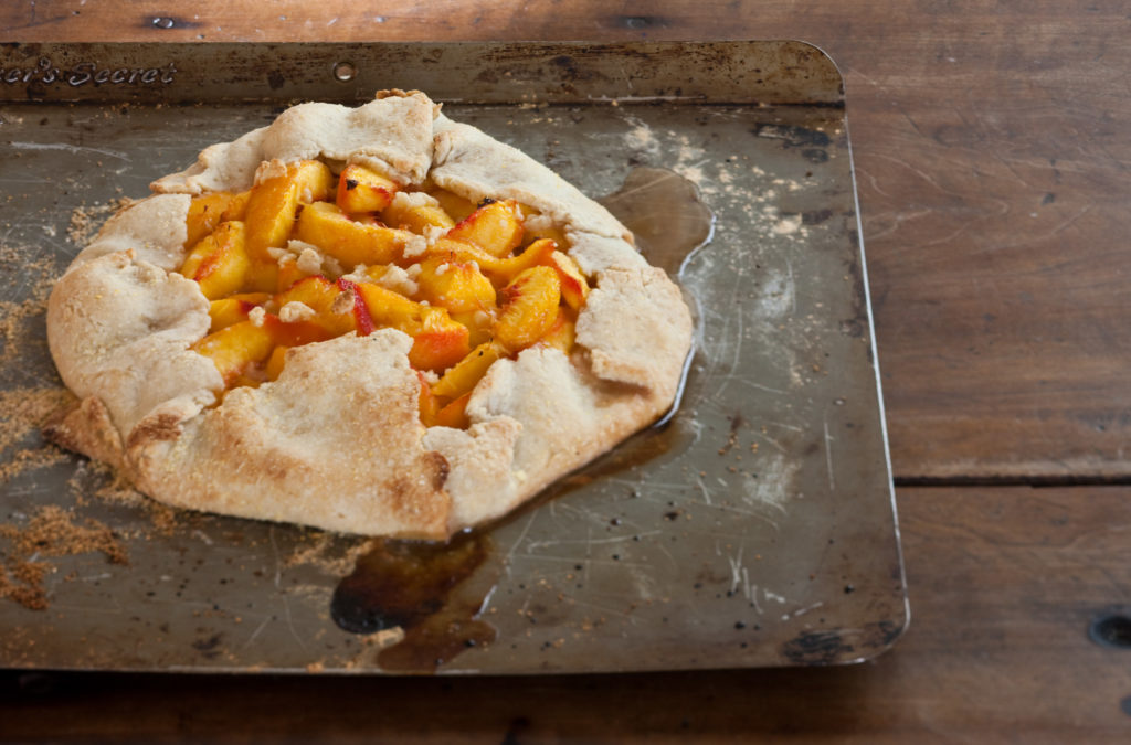 Peach Crostata