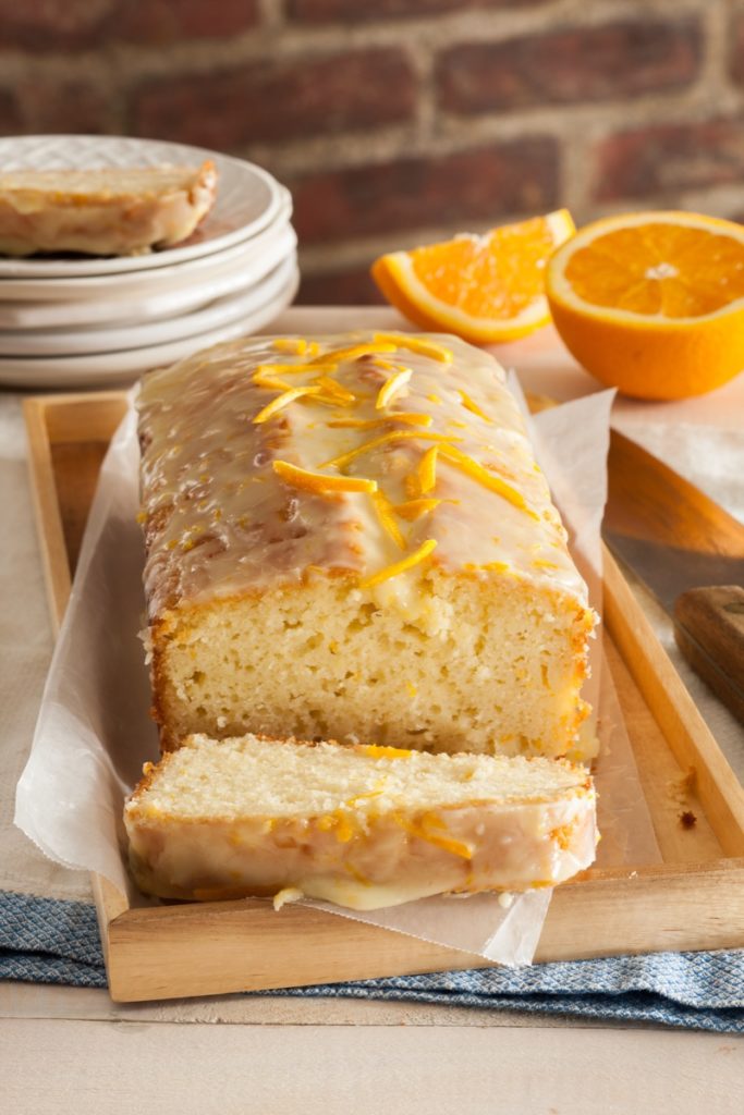 Orange Ginger Pound Cake