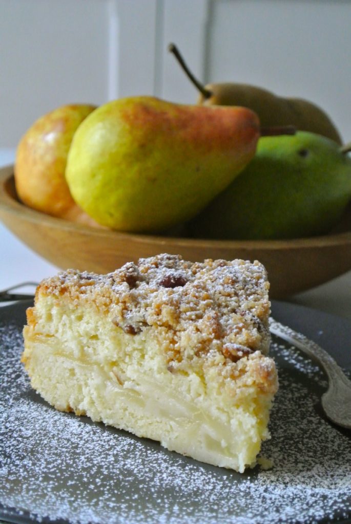 Pear Streusel Cake Image