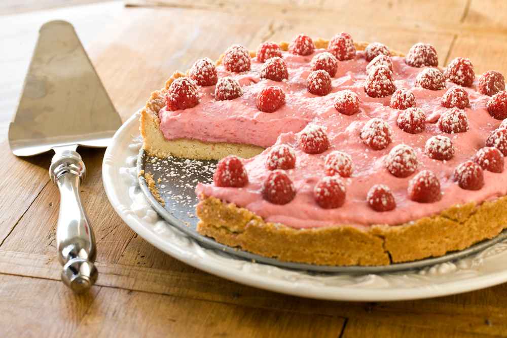 Raspberry Mousse Tart