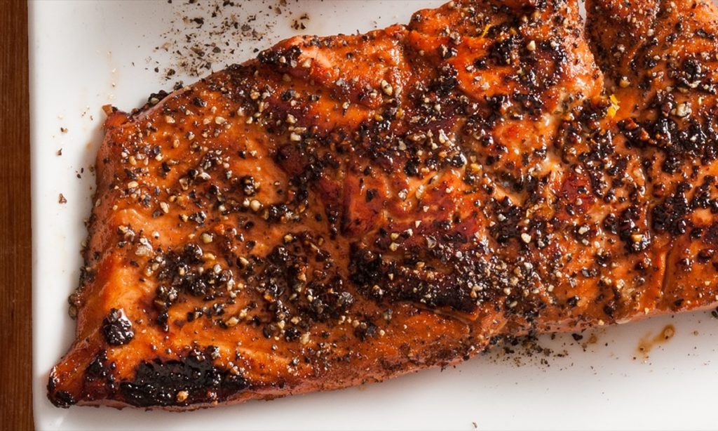 Soy Peppered Salmon Image