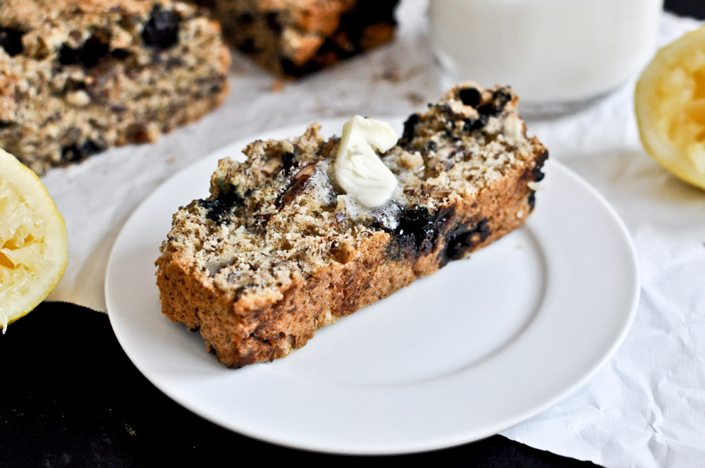 Texas Blueberry Pecan Bread