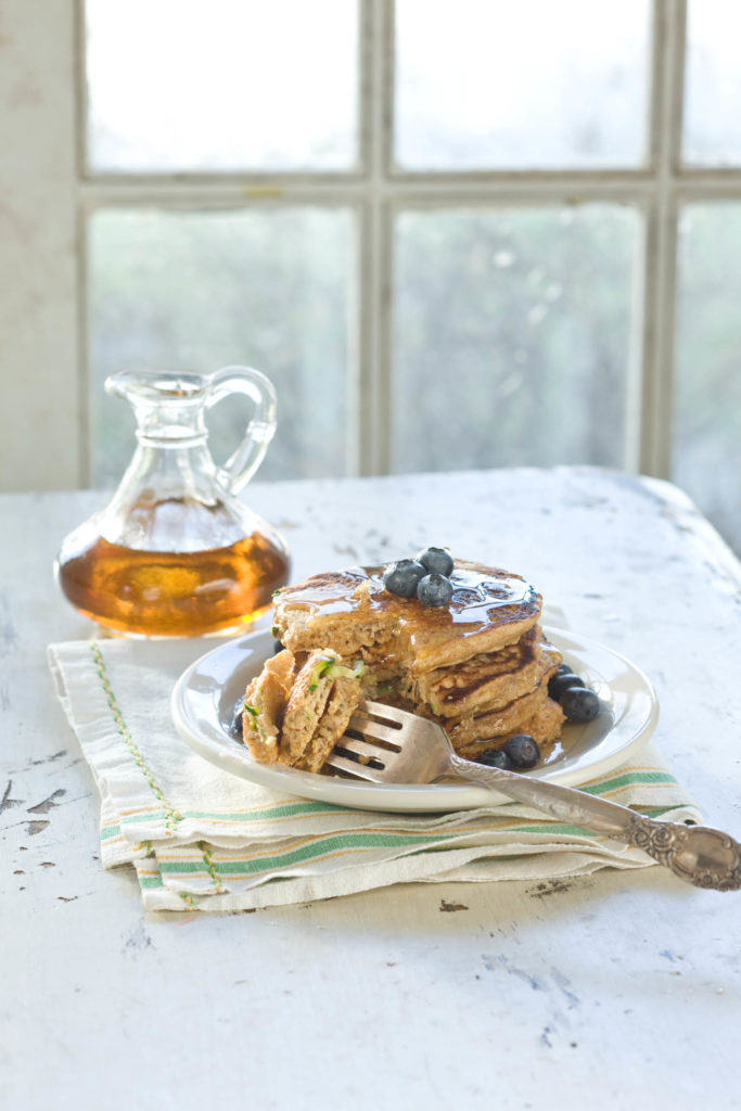 Zucchini-Cinnamon Pancakes