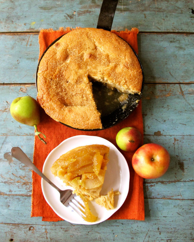 Upside Down Apple Cake