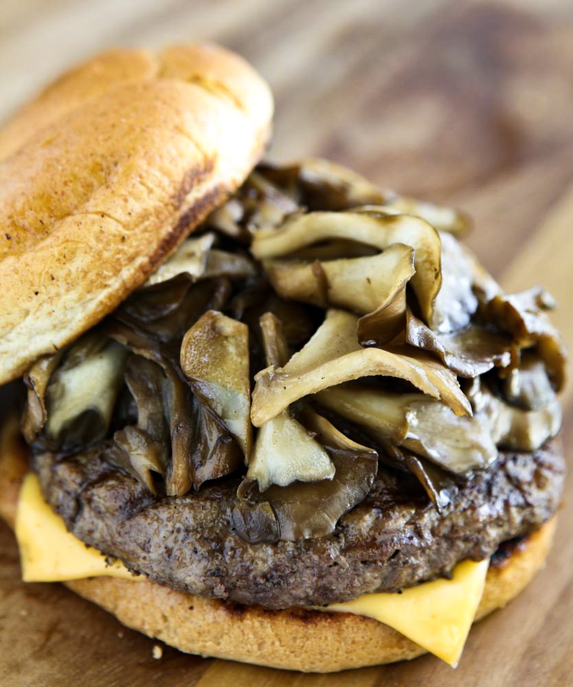 Maitake Mushroom Burger