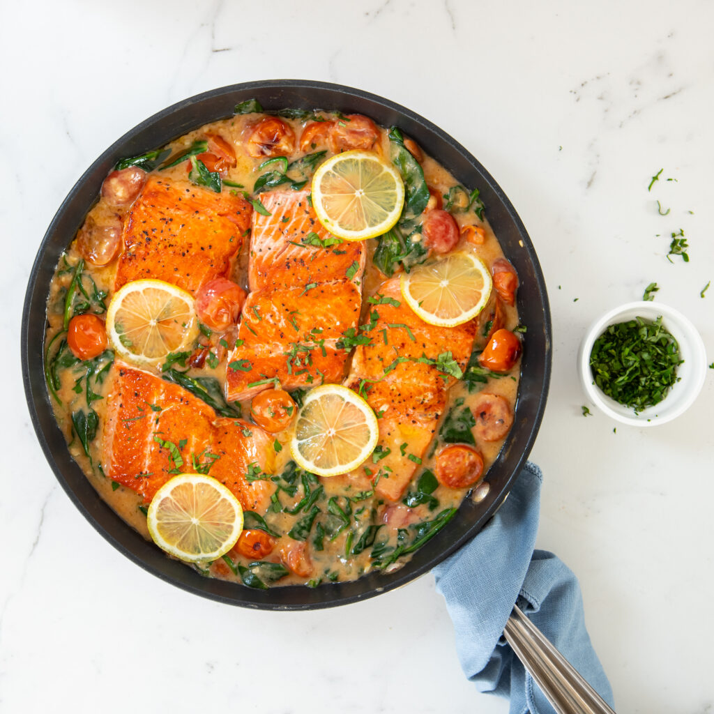 Tuscan Butter Salmon